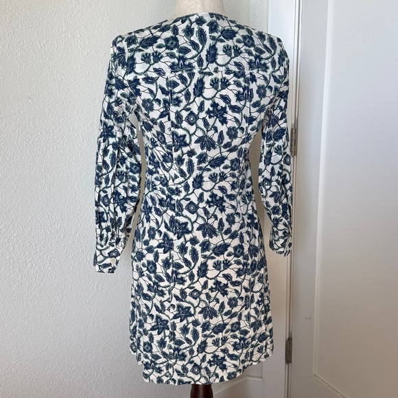 Derek Lam 10 Crosby Kasha Floral Print Shift Dress, Size 2 cotton - Picture 3 of 15